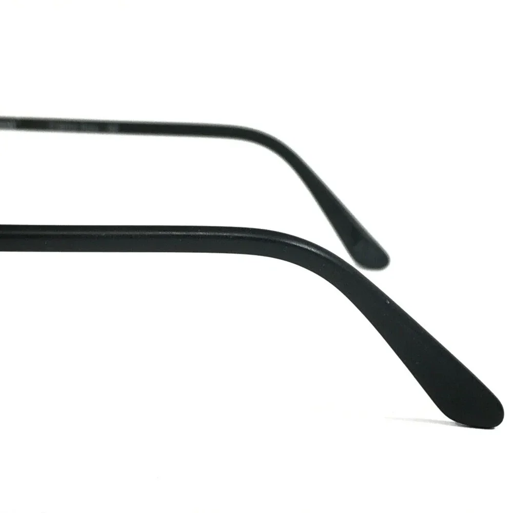 Vintage Harley Davidson Eyeglasses Frames 37 MBLK Matte Black Silver 51-20-140